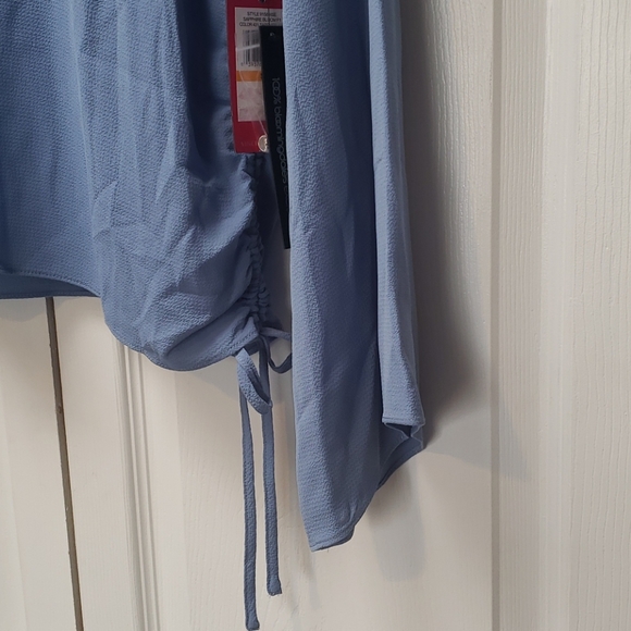 Vince Camuto Top w/ Side Tie - Picture 2 of 9